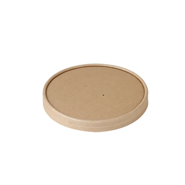 Noodle Bowl 132ml L · Round Kraft Salad Bowls (lids) · product image